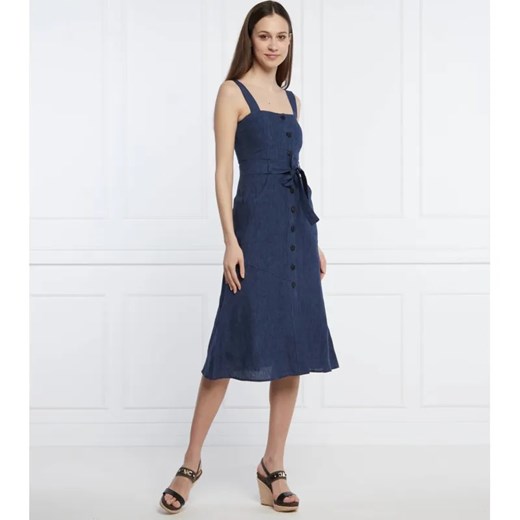 Marella Lniana sukienka NIZZA ze sklepu Gomez Fashion Store w kategorii Sukienki - zdjęcie 184333870