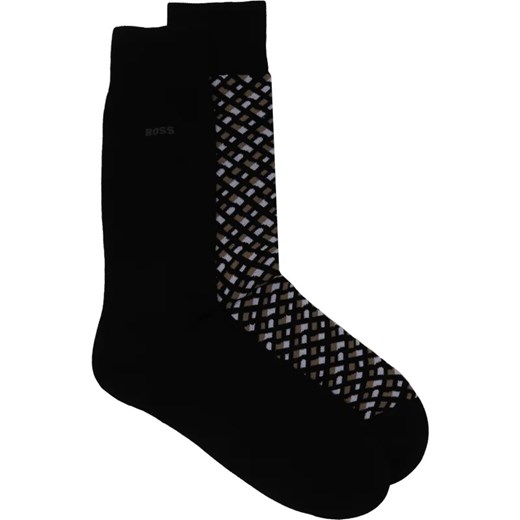 BOSS BLACK Skarpety 2-pack Monogram CC ze sklepu Gomez Fashion Store w kategorii Skarpetki męskie - zdjęcie 184333891