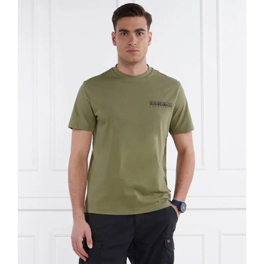 Napapijri T-shirt S-TAHI BLACK | Regular Fit ze sklepu Gomez Fashion Store w kategorii T-shirty męskie - zdjęcie 184333892