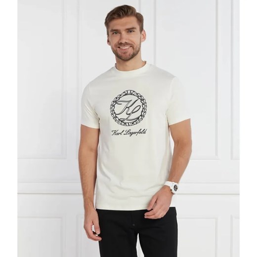 Karl Lagerfeld T-shirt | Regular Fit ze sklepu Gomez Fashion Store w kategorii T-shirty męskie - zdjęcie 184333903