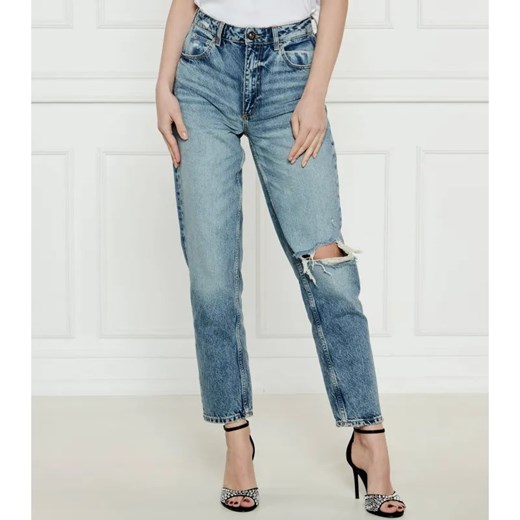 GUESS Jeansy | Tapered fit | high waist ze sklepu Gomez Fashion Store w kategorii Jeansy damskie - zdjęcie 184333924