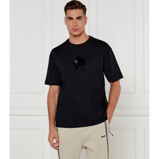 BOSS GREEN T-shirt Mirror | Relaxed fit ze sklepu Gomez Fashion Store w kategorii T-shirty męskie - zdjęcie 184333954