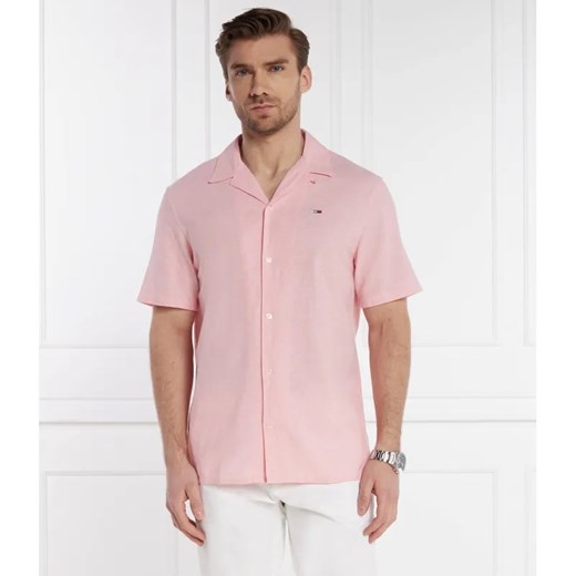 Tommy Jeans Koszula | Regular Fit | z dodatkiem lnu ze sklepu Gomez Fashion Store w kategorii Koszule męskie - zdjęcie 184333962