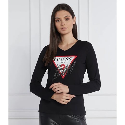 GUESS Bluzka ICON | Regular Fit ze sklepu Gomez Fashion Store w kategorii Bluzki damskie - zdjęcie 184334020