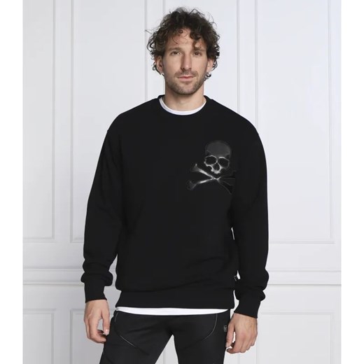 Philipp Plein Bluza | Regular Fit ze sklepu Gomez Fashion Store w kategorii Bluzy męskie - zdjęcie 184334030