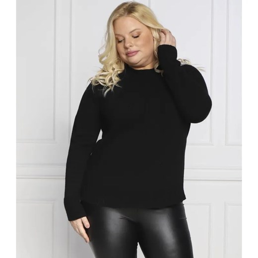 Persona by Marina Rinaldi Sweter AIRONE plus size | Regular Fit | z dodatkiem wełny i kaszmiru ze sklepu Gomez Fashion Store w kategorii Swetry damskie - zdjęcie 184334070