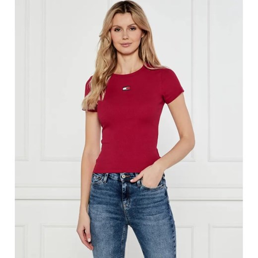 Tommy Jeans T-shirt | Slim Fit ze sklepu Gomez Fashion Store w kategorii Bluzki damskie - zdjęcie 184334081