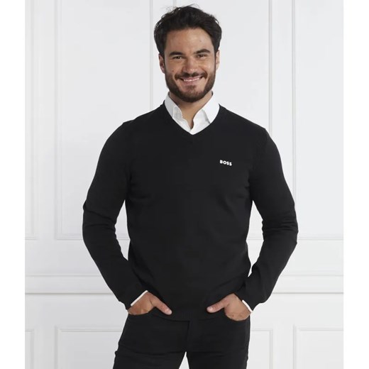 BOSS GREEN Sweter Ever-X_VN | Regular Fit ze sklepu Gomez Fashion Store w kategorii Swetry męskie - zdjęcie 184334093