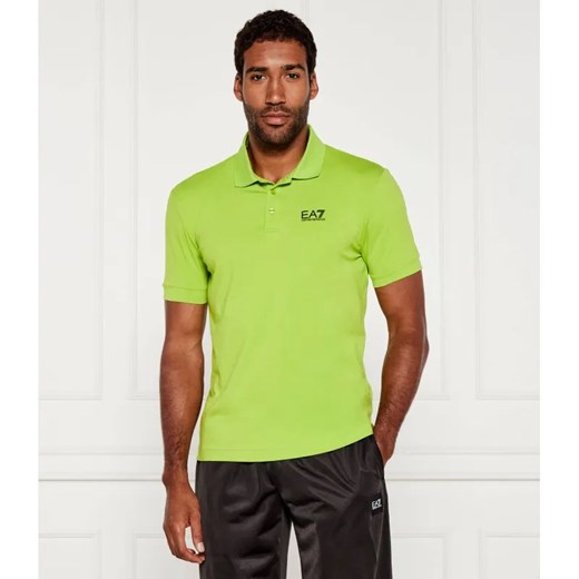 EA7 Polo | Regular Fit ze sklepu Gomez Fashion Store w kategorii T-shirty męskie - zdjęcie 184334104