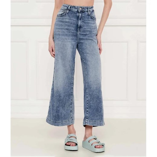 GUESS Jeansy BELLFLOWER | Relaxed fit | z dodatkiem lnu ze sklepu Gomez Fashion Store w kategorii Jeansy damskie - zdjęcie 184334151
