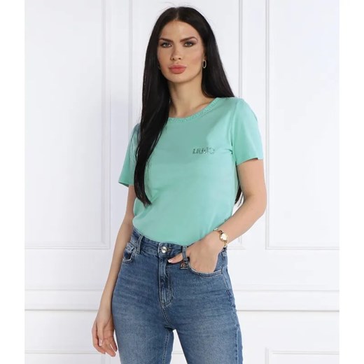 Liu Jo T-shirt | Regular Fit ze sklepu Gomez Fashion Store w kategorii Bluzki damskie - zdjęcie 184334220
