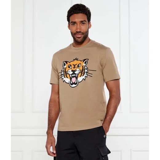 Kenzo T-shirt HAPPY TIGER | Regular Fit ze sklepu Gomez Fashion Store w kategorii T-shirty męskie - zdjęcie 184334240