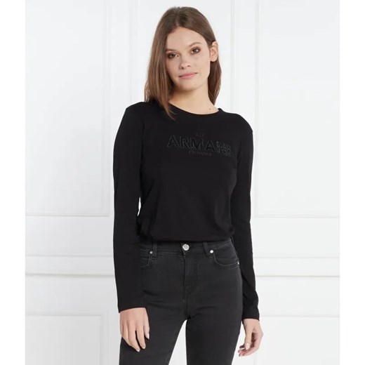 Armani Exchange Bluzka | Regular Fit ze sklepu Gomez Fashion Store w kategorii Bluzki damskie - zdjęcie 184334260