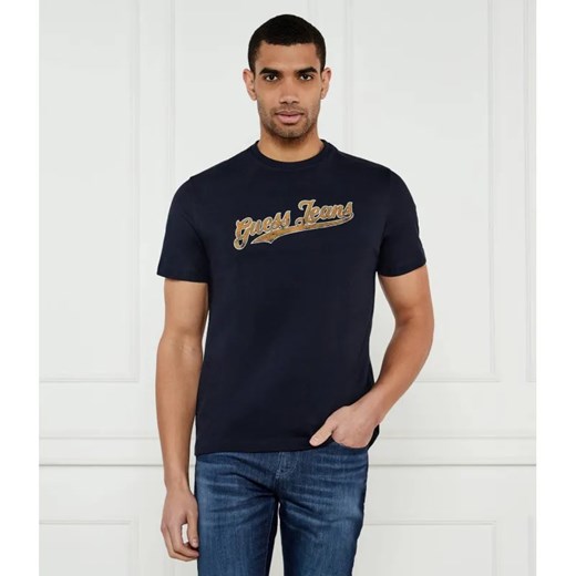 Guess Jeans T-shirt 1981 | Regular Fit ze sklepu Gomez Fashion Store w kategorii T-shirty męskie - zdjęcie 184334300