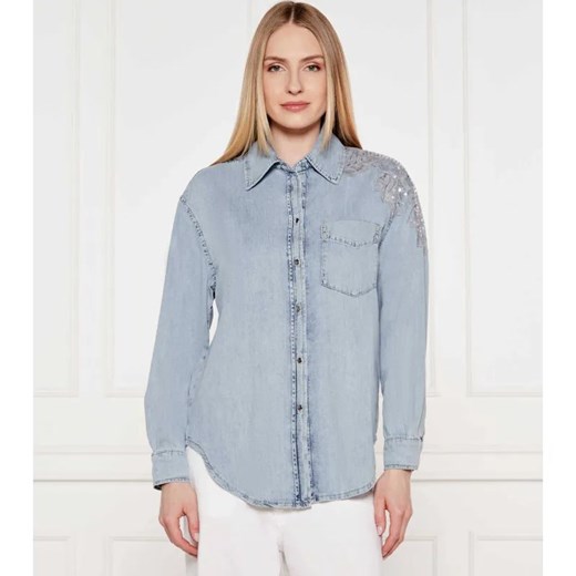 Liu Jo Jeansowa koszula | Regular Fit ze sklepu Gomez Fashion Store w kategorii Koszule damskie - zdjęcie 184334393