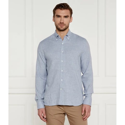 Oscar Jacobson Koszula | Regular Fit | z dodatkiem wełny ze sklepu Gomez Fashion Store w kategorii Koszule męskie - zdjęcie 184334460