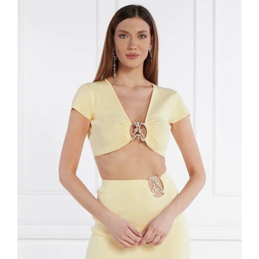 Patrizia Pepe Top | Cropped Fit ze sklepu Gomez Fashion Store w kategorii Bluzki damskie - zdjęcie 184334463