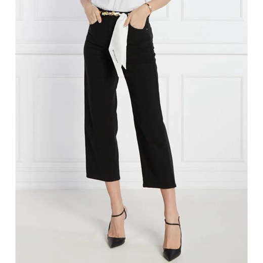 Elisabetta Franchi Jeansy | Cropped Fit | high waist Elisabetta Franchi 31 okazja Gomez Fashion Store