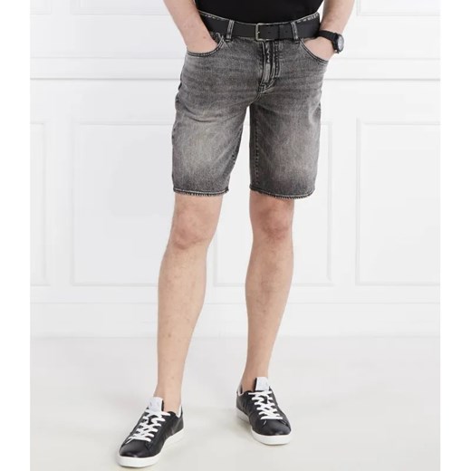 Armani Exchange Jeansowe szorty Bermudy | Slim Fit ze sklepu Gomez Fashion Store w kategorii Spodenki męskie - zdjęcie 184334481