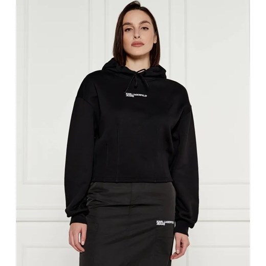Karl Lagerfeld Jeans Bluza Pinktuck | Relaxed fit ze sklepu Gomez Fashion Store w kategorii Bluzy damskie - zdjęcie 184334524