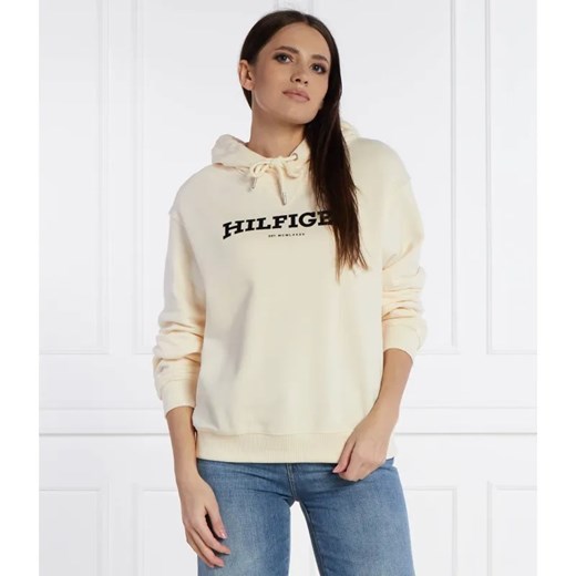 Tommy Hilfiger Bluza REG MONOTYPE FLOCK | Regular Fit ze sklepu Gomez Fashion Store w kategorii Bluzy damskie - zdjęcie 184334530