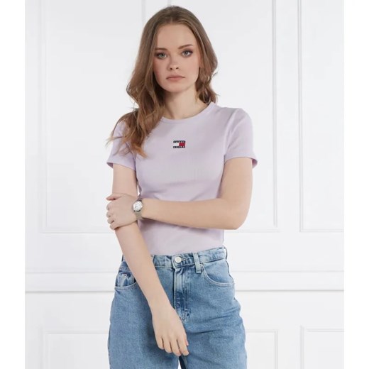 Tommy Jeans T-shirt | Slim Fit ze sklepu Gomez Fashion Store w kategorii Bluzki damskie - zdjęcie 184334531