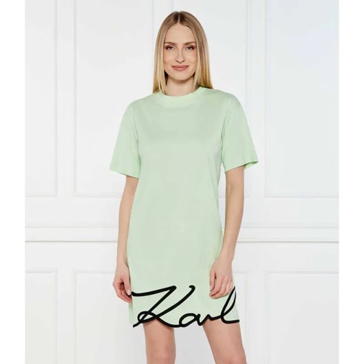 Karl Lagerfeld Sukienka KARL SIGNATURE HEM ze sklepu Gomez Fashion Store w kategorii Sukienki - zdjęcie 184334591