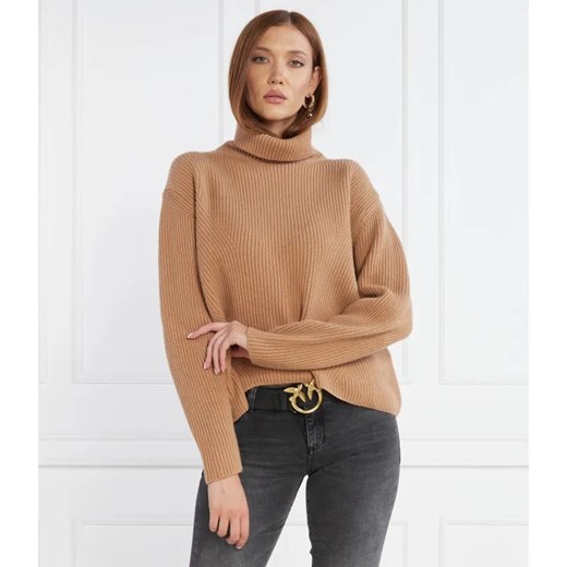 Pinko Wełniany golf | Regular Fit | z dodatkiem kaszmiru ze sklepu Gomez Fashion Store w kategorii Swetry damskie - zdjęcie 184334640