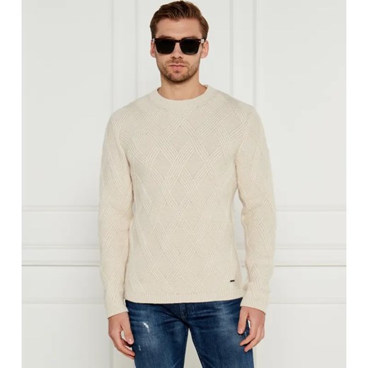 Joop! Sweter JK-28Diamondo | Modern fit | z dodatkiem wełny i kaszmiru ze sklepu Gomez Fashion Store w kategorii Swetry męskie - zdjęcie 184334680
