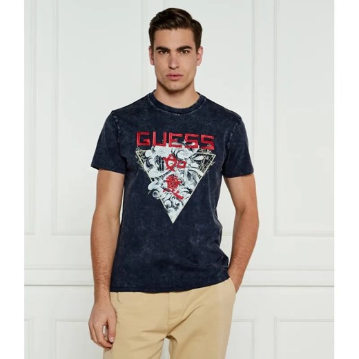 GUESS T-shirt JAPANESE | Regular Fit ze sklepu Gomez Fashion Store w kategorii T-shirty męskie - zdjęcie 184334682