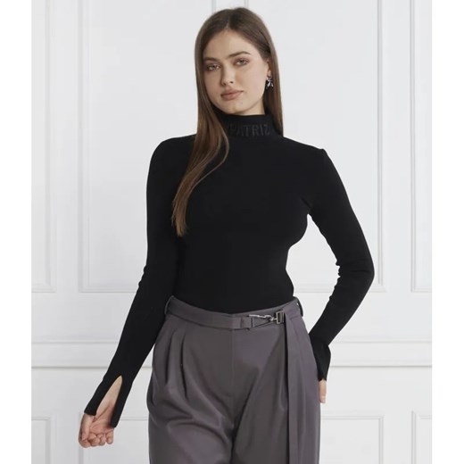Patrizia Pepe Golf | Slim Fit ze sklepu Gomez Fashion Store w kategorii Bluzki damskie - zdjęcie 184334691