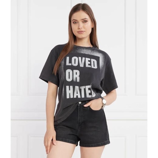 The Kooples T-shirt | Regular Fit ze sklepu Gomez Fashion Store w kategorii Bluzki damskie - zdjęcie 184334693