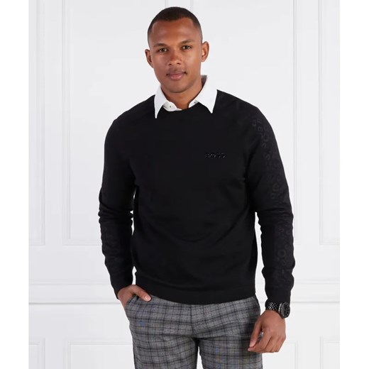 BOSS GREEN Sweter Reemo | Regular Fit | z dodatkiem wełny ze sklepu Gomez Fashion Store w kategorii Swetry męskie - zdjęcie 184334704