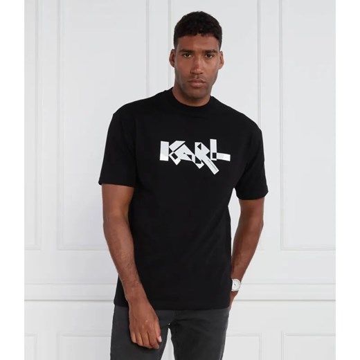 Karl Lagerfeld T-shirt | Regular Fit ze sklepu Gomez Fashion Store w kategorii T-shirty męskie - zdjęcie 184334733