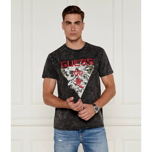 GUESS T-shirt JAPANESE | Regular Fit ze sklepu Gomez Fashion Store w kategorii T-shirty męskie - zdjęcie 184334832