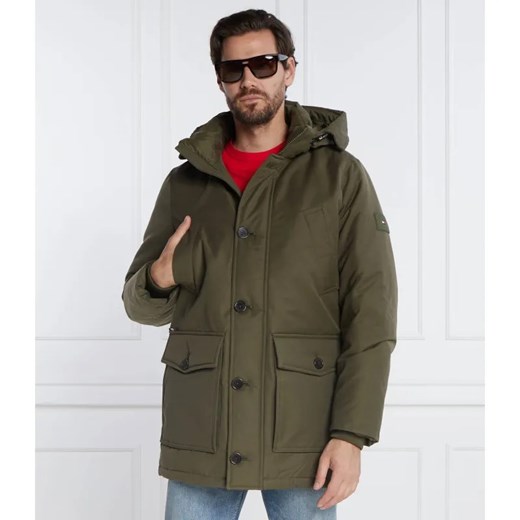 Tommy Hilfiger Puchowa kurtka ROCKIE NON FUR PARKA | Regular Fit ze sklepu Gomez Fashion Store w kategorii Kurtki męskie - zdjęcie 184334841