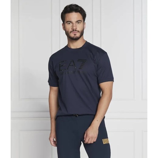 EA7 T-shirt | Regular Fit ze sklepu Gomez Fashion Store w kategorii T-shirty męskie - zdjęcie 184334842