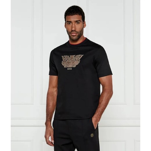BOSS BLACK T-shirt C-Taut 10_LNY BOSS x Creation of the Gods | Regular Fit ze sklepu Gomez Fashion Store w kategorii T-shirty męskie - zdjęcie 184334861