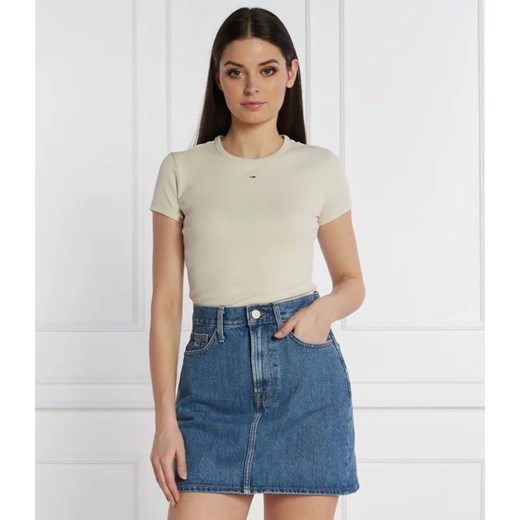 Tommy Jeans T-shirt | Slim Fit ze sklepu Gomez Fashion Store w kategorii Bluzki damskie - zdjęcie 184334874