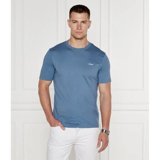 HUGO T-shirt Dero222 | Regular Fit ze sklepu Gomez Fashion Store w kategorii T-shirty męskie - zdjęcie 184334892