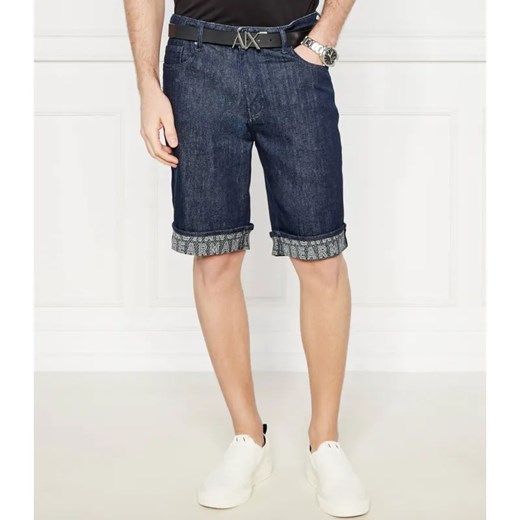 Armani Exchange Jeansowe szorty | Regular Fit ze sklepu Gomez Fashion Store w kategorii Spodenki męskie - zdjęcie 184334944