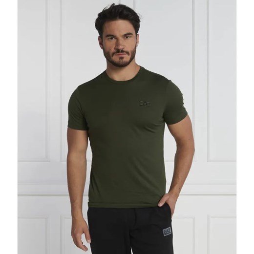 EA7 T-shirt | Regular Fit ze sklepu Gomez Fashion Store w kategorii T-shirty męskie - zdjęcie 184334970