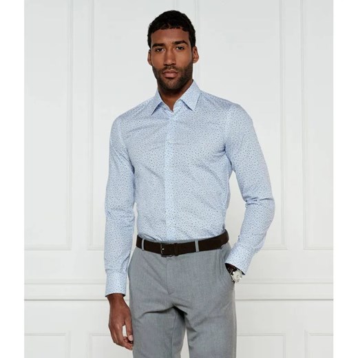BOSS BLACK Koszula H-HANK-kent-C1-214 | Slim Fit | stretch ze sklepu Gomez Fashion Store w kategorii Koszule męskie - zdjęcie 184334972