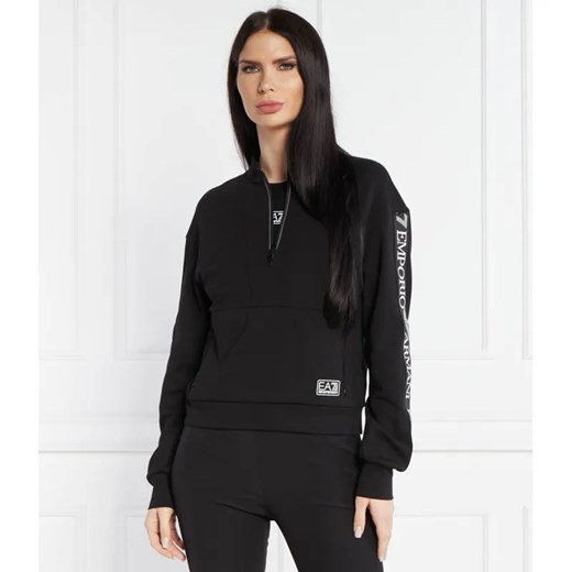 EA7 Bluza | Regular Fit ze sklepu Gomez Fashion Store w kategorii Bluzy damskie - zdjęcie 184335002