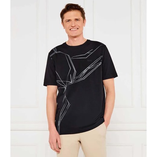 BOSS GREEN T-shirt Tee Beetle | Regular Fit | stretch ze sklepu Gomez Fashion Store w kategorii T-shirty męskie - zdjęcie 184335010
