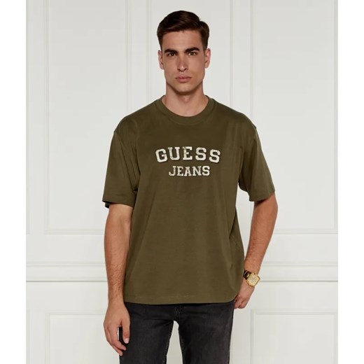 Guess Jeans T-shirt | Regular Fit ze sklepu Gomez Fashion Store w kategorii T-shirty męskie - zdjęcie 184335012