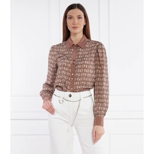 Liu Jo Jedwabna koszula | Regular Fit ze sklepu Gomez Fashion Store w kategorii Koszule damskie - zdjęcie 184335031