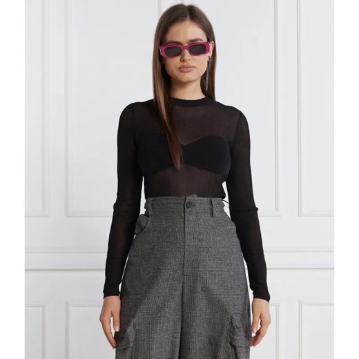 Patrizia Pepe Bluzka | Slim Fit ze sklepu Gomez Fashion Store w kategorii Bluzki damskie - zdjęcie 184335111