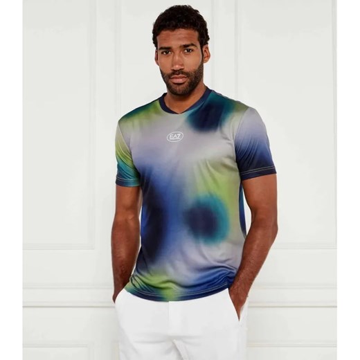 EA7 T-shirt | Slim Fit ze sklepu Gomez Fashion Store w kategorii T-shirty męskie - zdjęcie 184335184