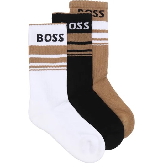 BOSS BLACK Skarpety 3-pack 3P QS Rib Stripe CC ze sklepu Gomez Fashion Store w kategorii Skarpetki męskie - zdjęcie 184335234